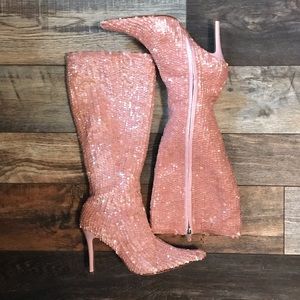 Stunning Colin Stuart pink boots